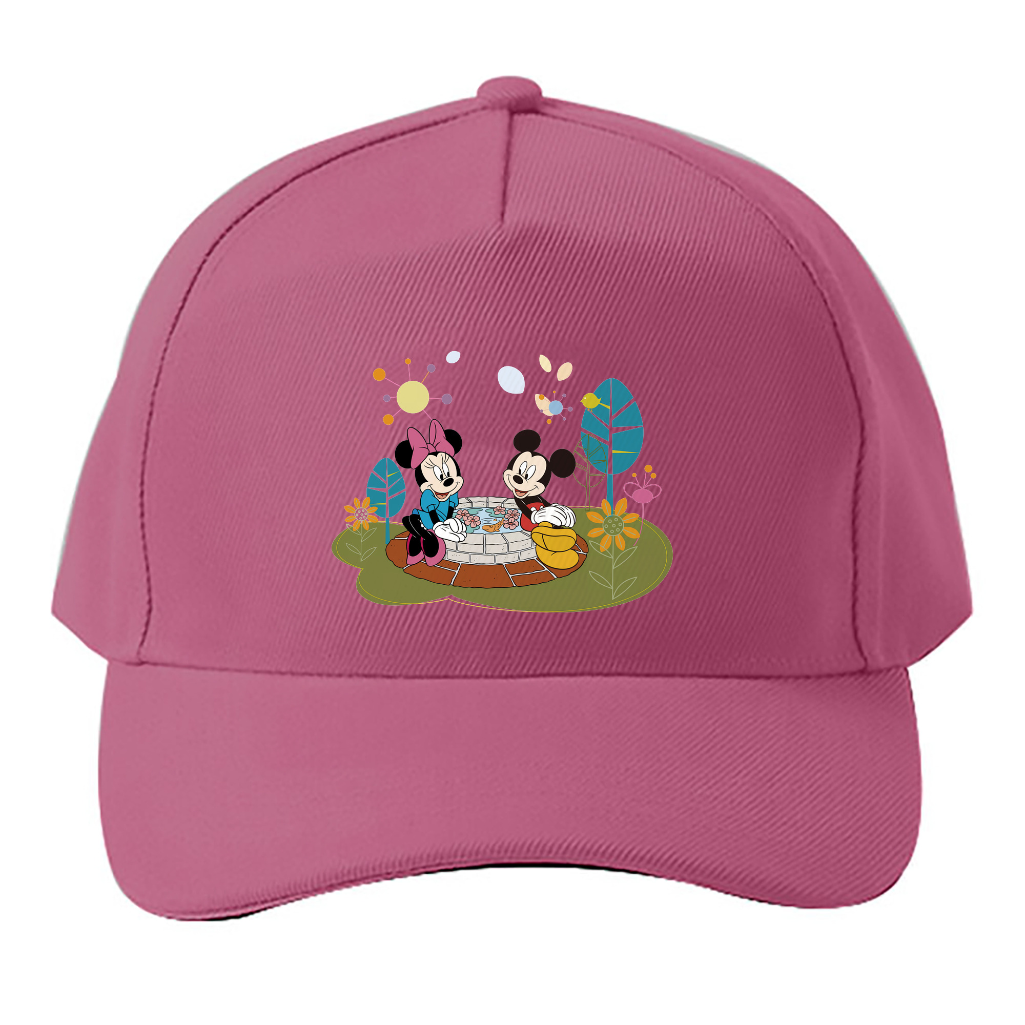 （画像用） ミッキーマウス Mickey Mouse ベースボールキャップ 綿100％ 男女兼用 帽子 スポーツ